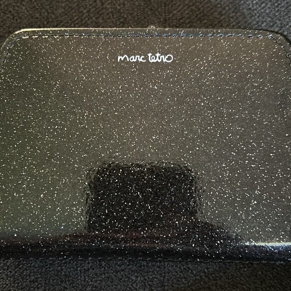 MARC TETRO BICHON FRISE WRISTLET CLUTCH BLACK - Picture 4 of 6